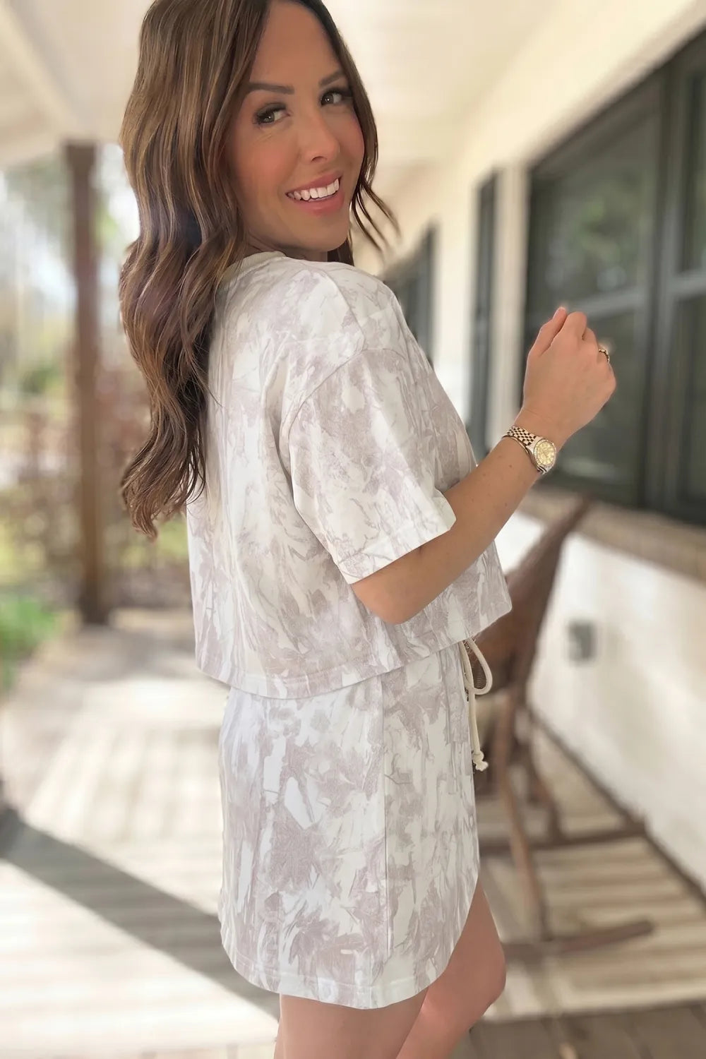 The Driftwood Days Skort Set