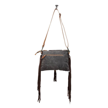 Alina Hand-Tooled Cow Hide Bag