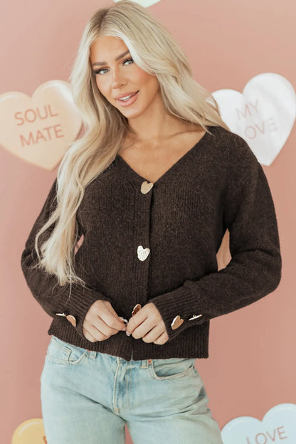 The Sweetheart Trails Cardigan 🤎