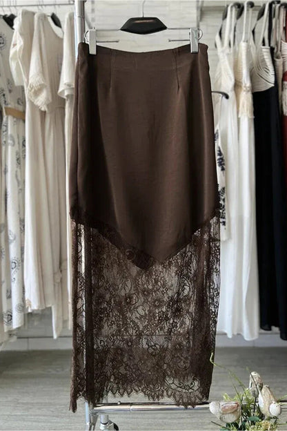 The Saddlewood Lace Skirt