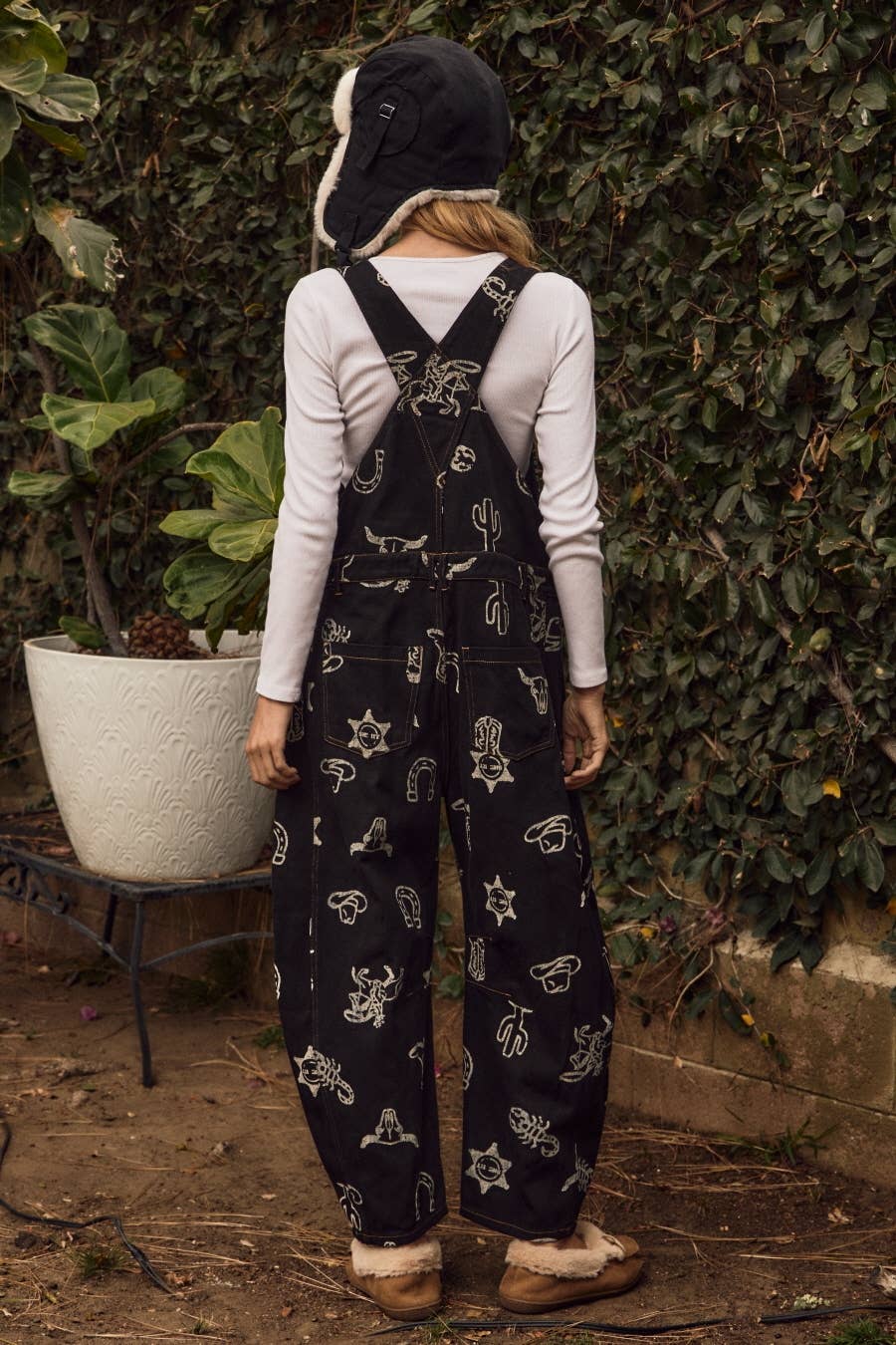 The Wild West Barrel Overalls