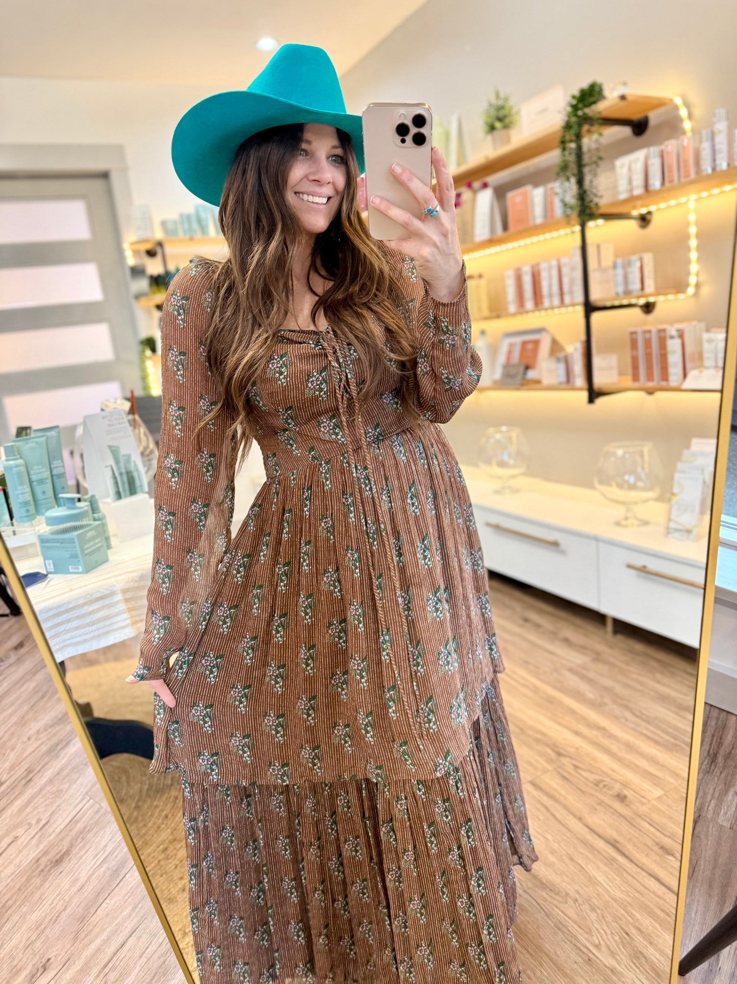 Striped Floral Dress by Rock and Roll Denim