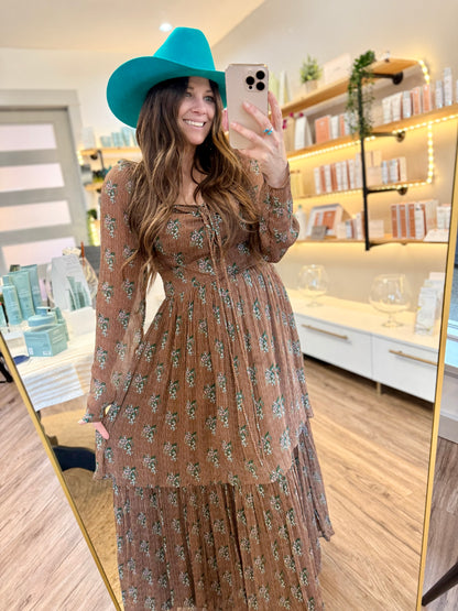 Striped Floral Dress by Rock and Roll Denim