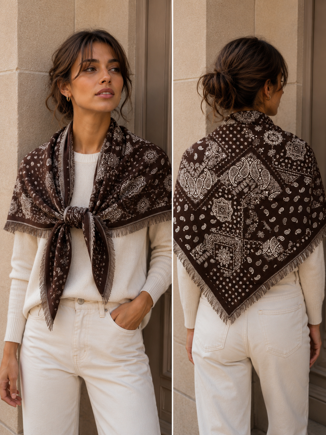 The Bandit Reversible Bandana Scarf