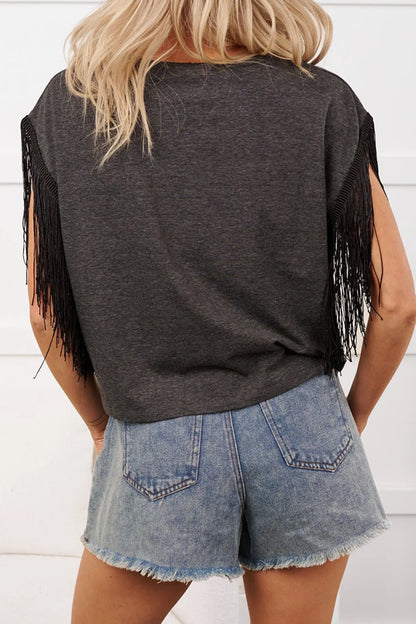 The Yee Haw State of Mind Fringe Tee