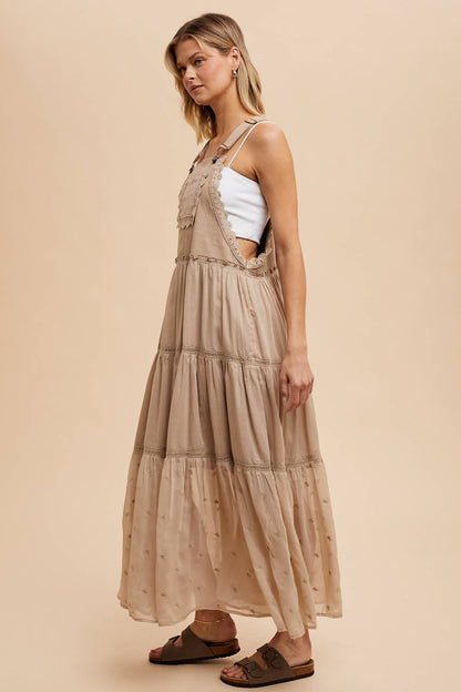 Embroidered Lace Skirtall