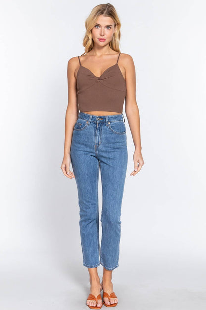 The Saddle Twist Cami