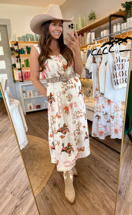 The Rodeo Darling Midi Dress