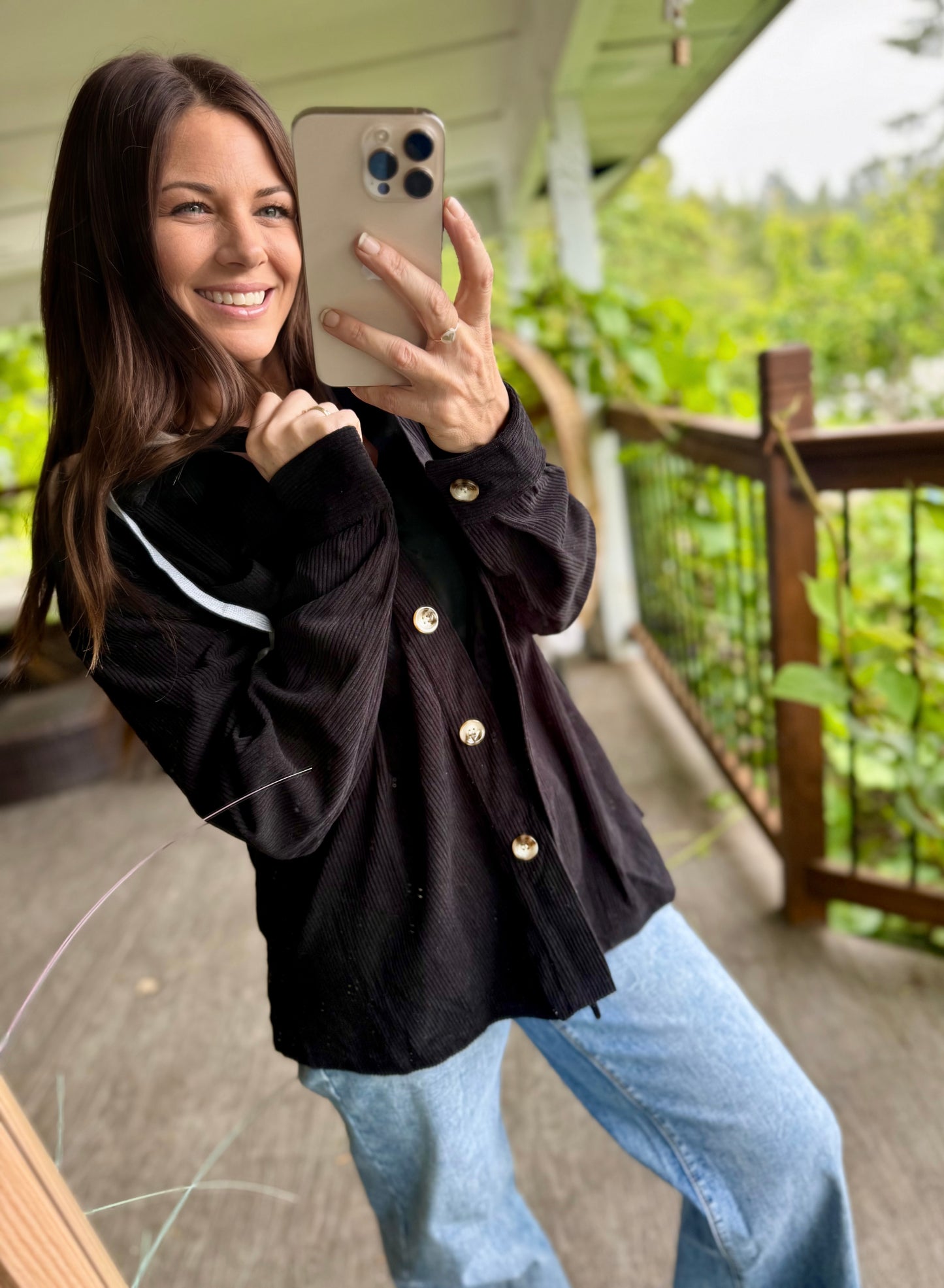 The Midnight Trail Hooded Shacket