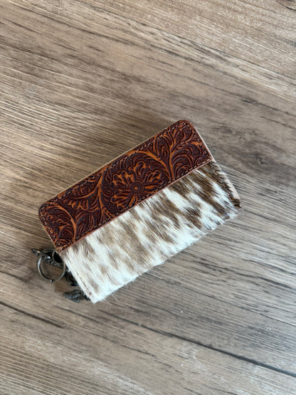 Trinity Ranch Mini Cowhide Wallet