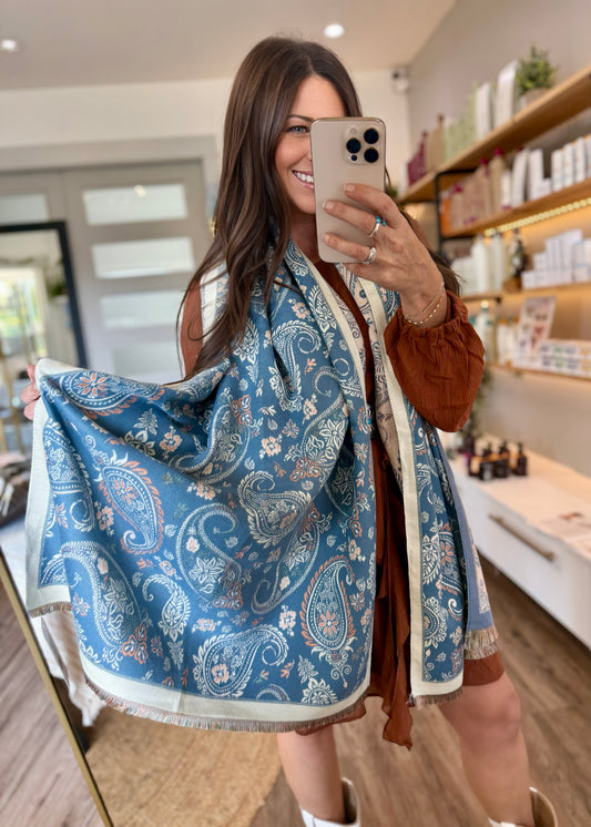 The High Country Paisley Scarf
