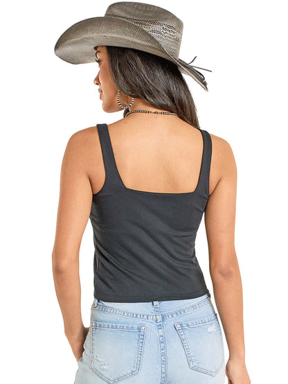 The Midnight Outlaw Buckle Tank by Rock & Roll Denim