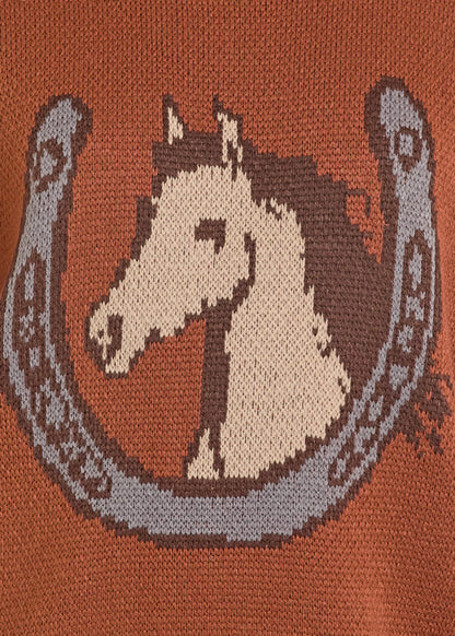 West Desperado Horseshoe Knit Sweater