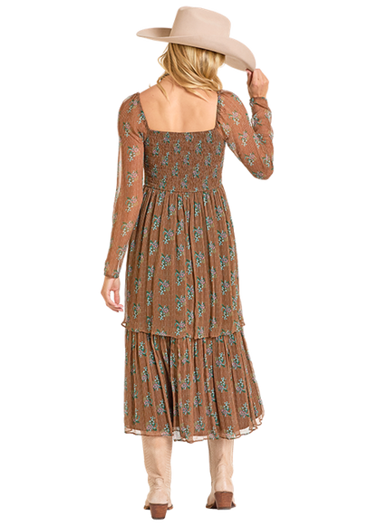 Striped Floral Dress by Rock and Roll Denim