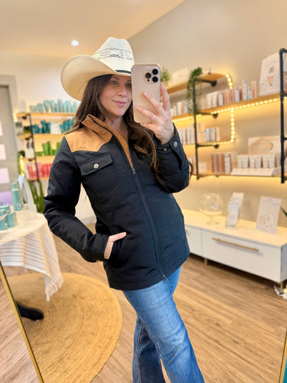 Panhandle Two Tone Puffer Jacket