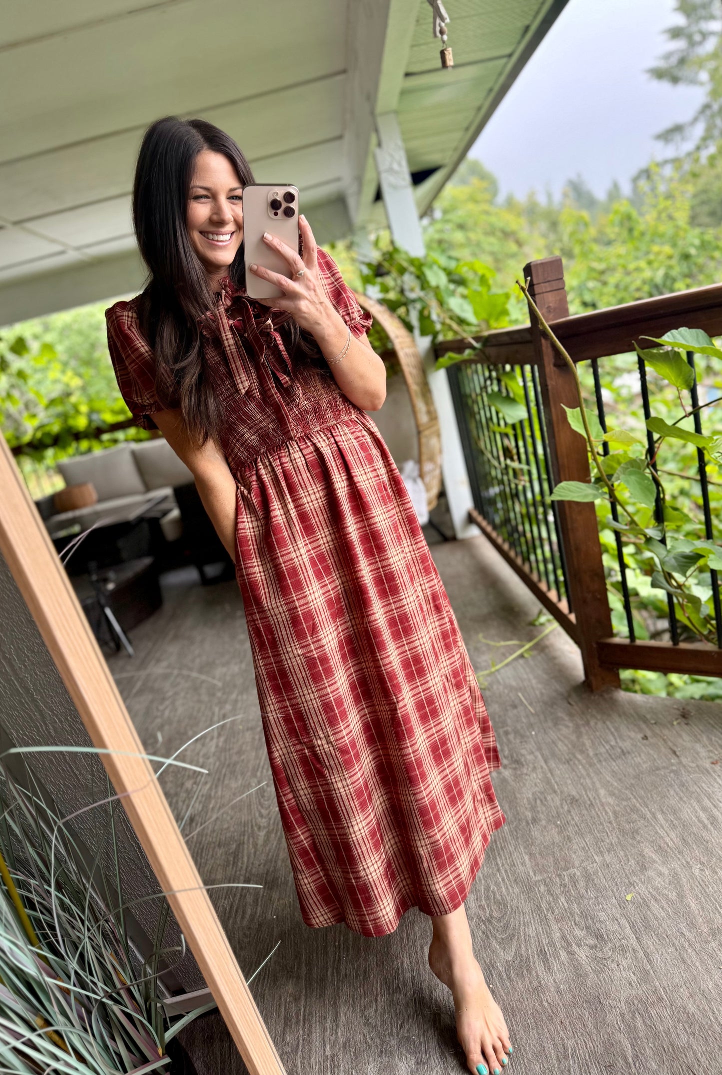 The Cedar Creek Midi Dress 🤎