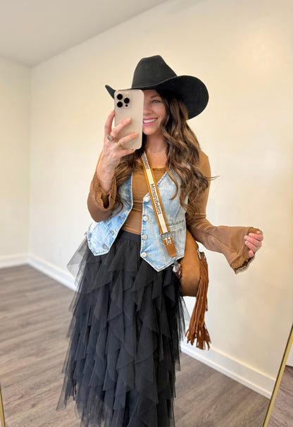 Moonlight Lace Layering Top