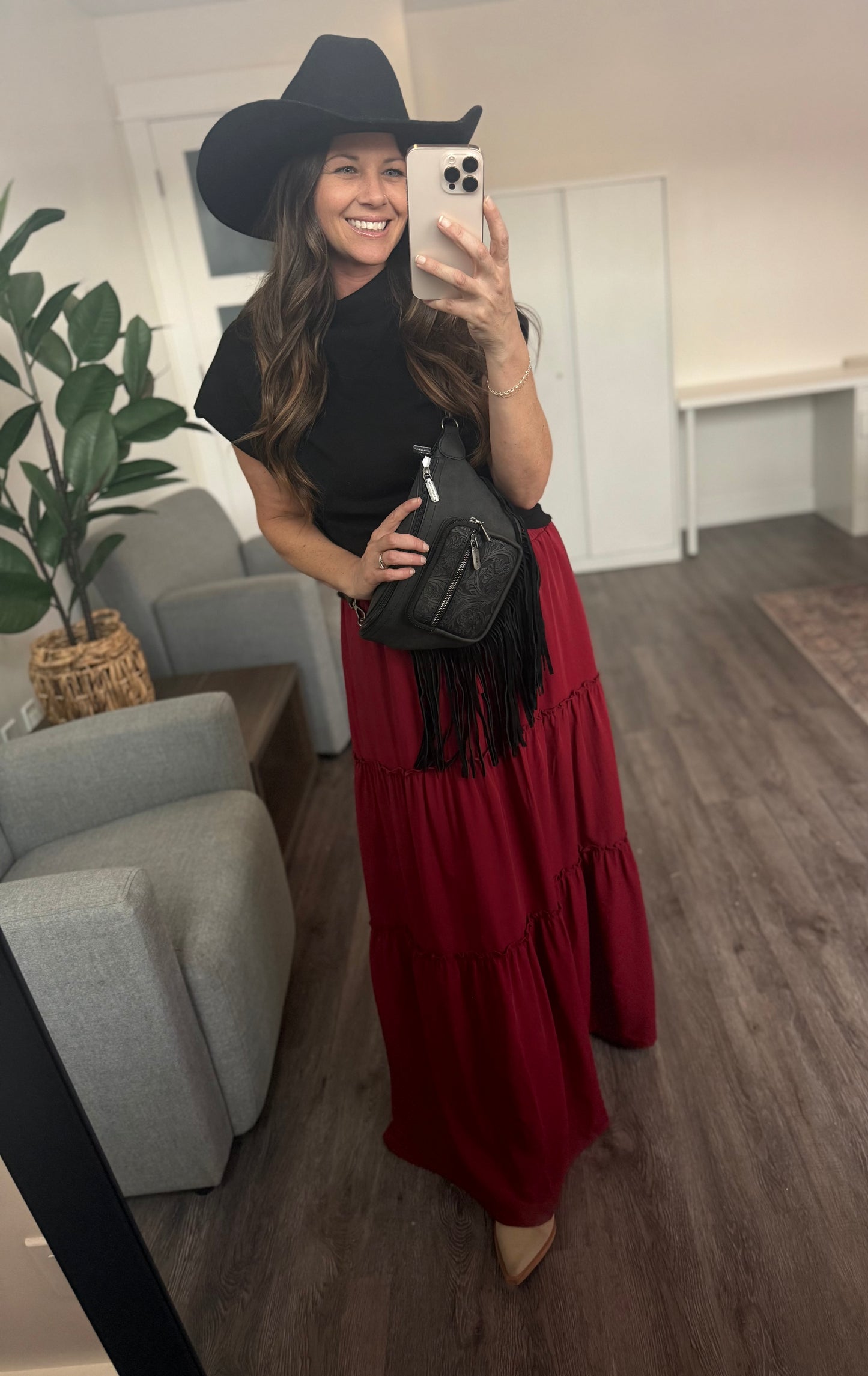 The Harper Mock Neck Sweater Top