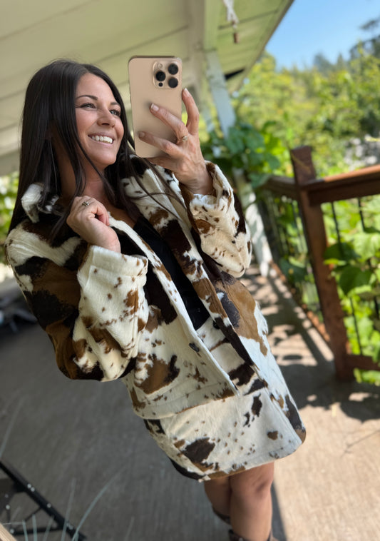 🤎 The Wild West Cowhide Jacket — Rock & Roll Denim