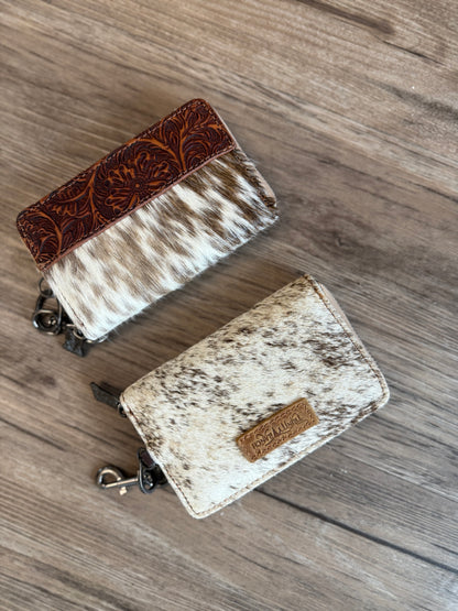Trinity Ranch Mini Cowhide Wallet