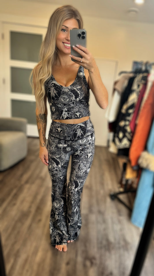 Lovlei Midnight Outlaw Flirt Flares