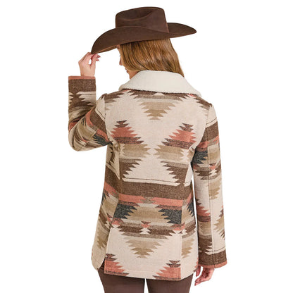 Panhandle Women's Brown Aztec Coat