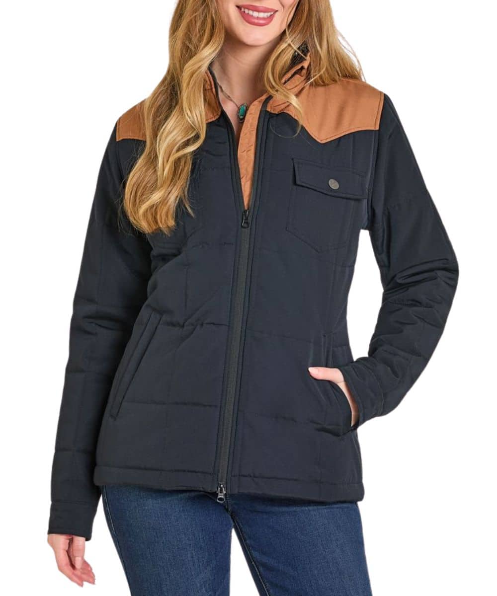 Panhandle Two Tone Puffer Jacket