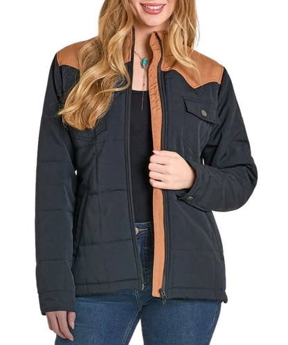 Panhandle Two Tone Puffer Jacket