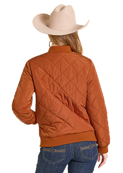 The Ranch Hand Quilted Bomber Jacket by Panhandle
