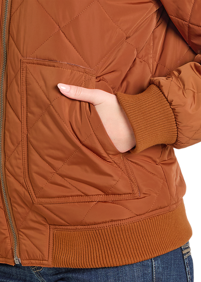 The Ranch Hand Quilted Bomber Jacket by Panhandle