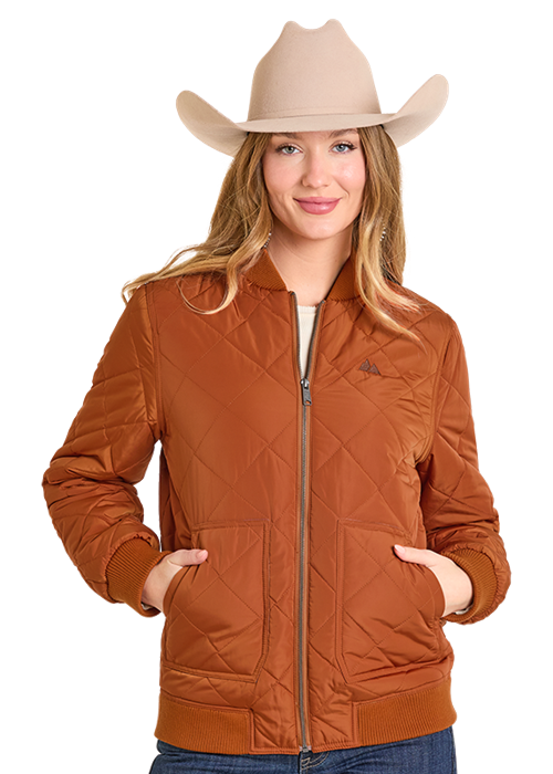 The Ranch Hand Quilted Bomber Jacket by Panhandle