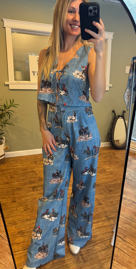 Western Vintage Power Suit