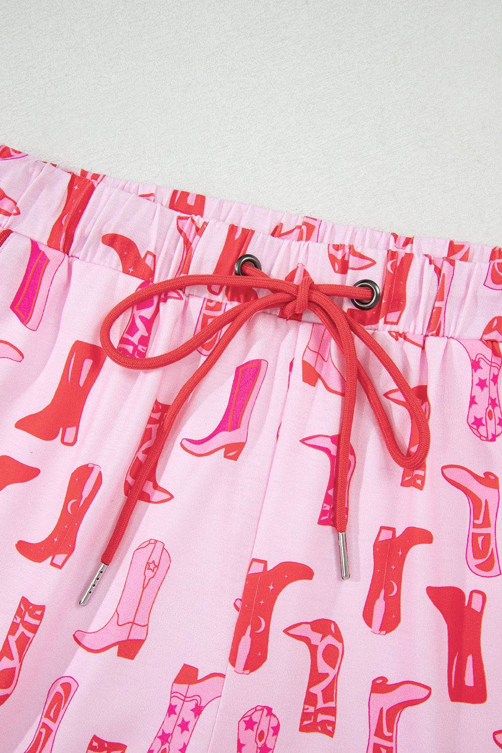 The Dolly Pink Boots Pajama Set