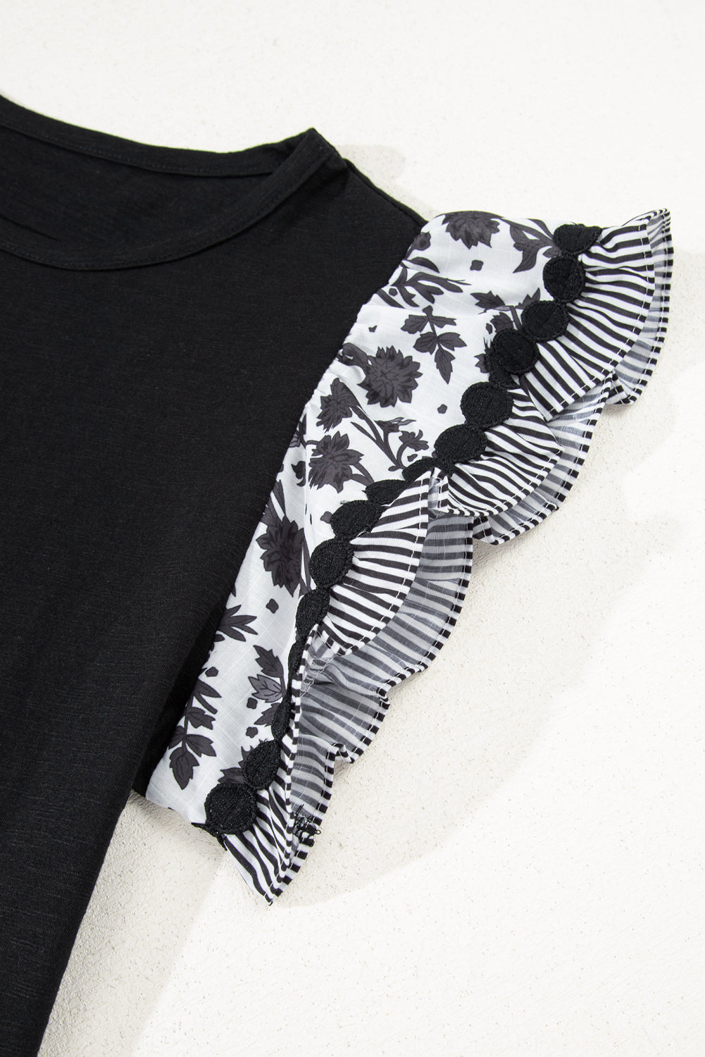 Fluttering Floral Blouse