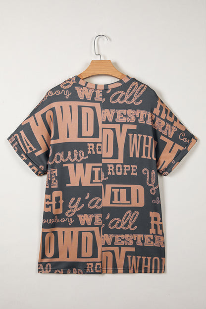 The Cowgirl Conversation Starter Tee