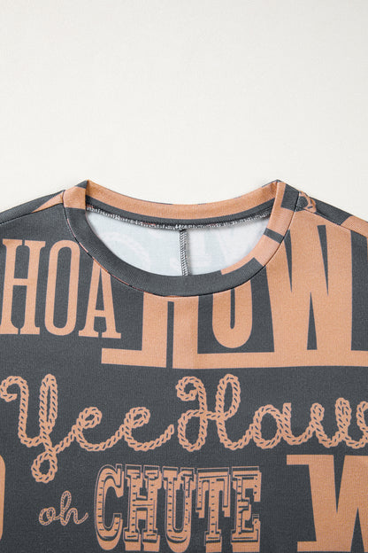 The Cowgirl Conversation Starter Tee