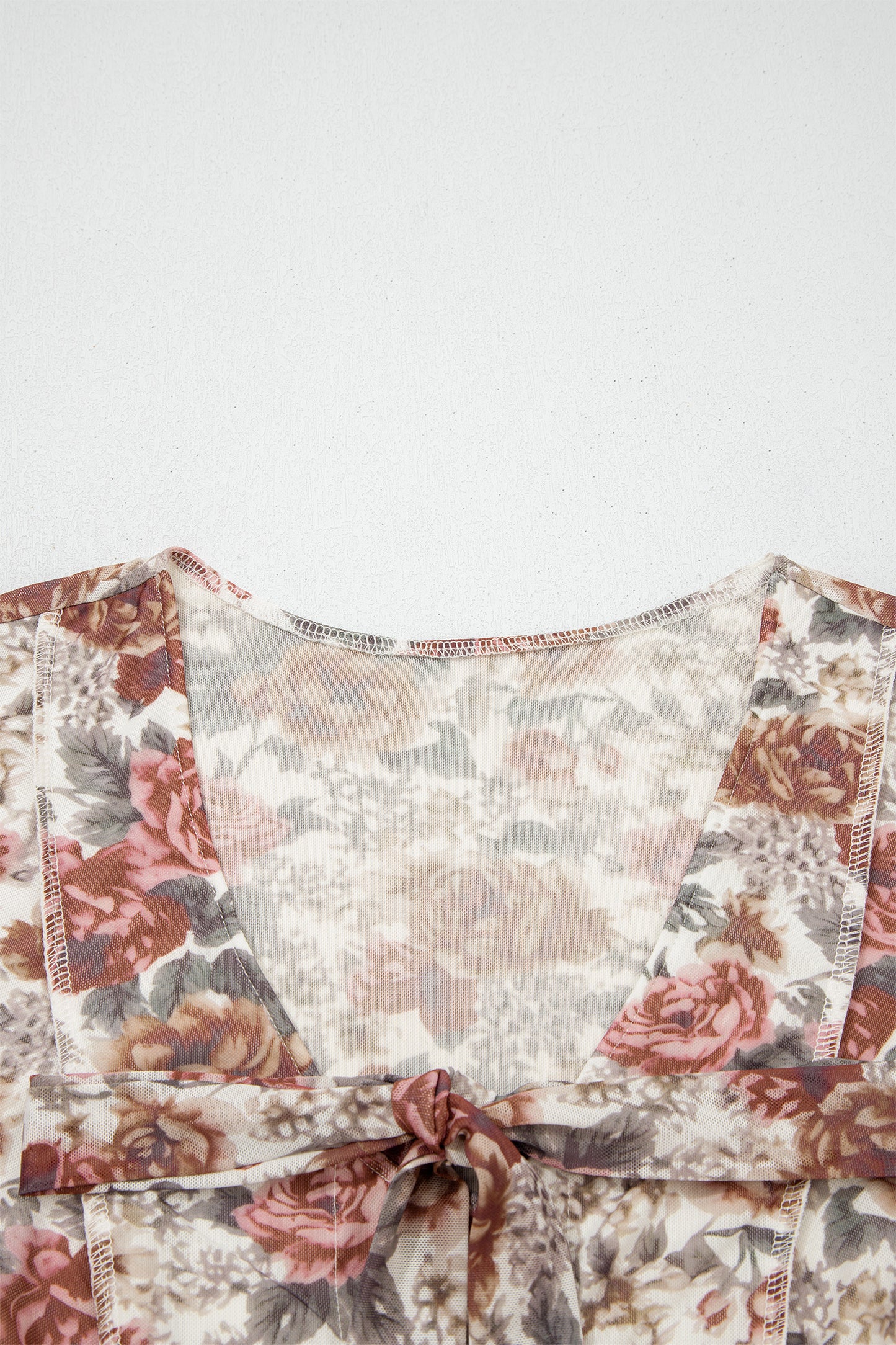 Dusty Rose Bell Sleeve Blouse