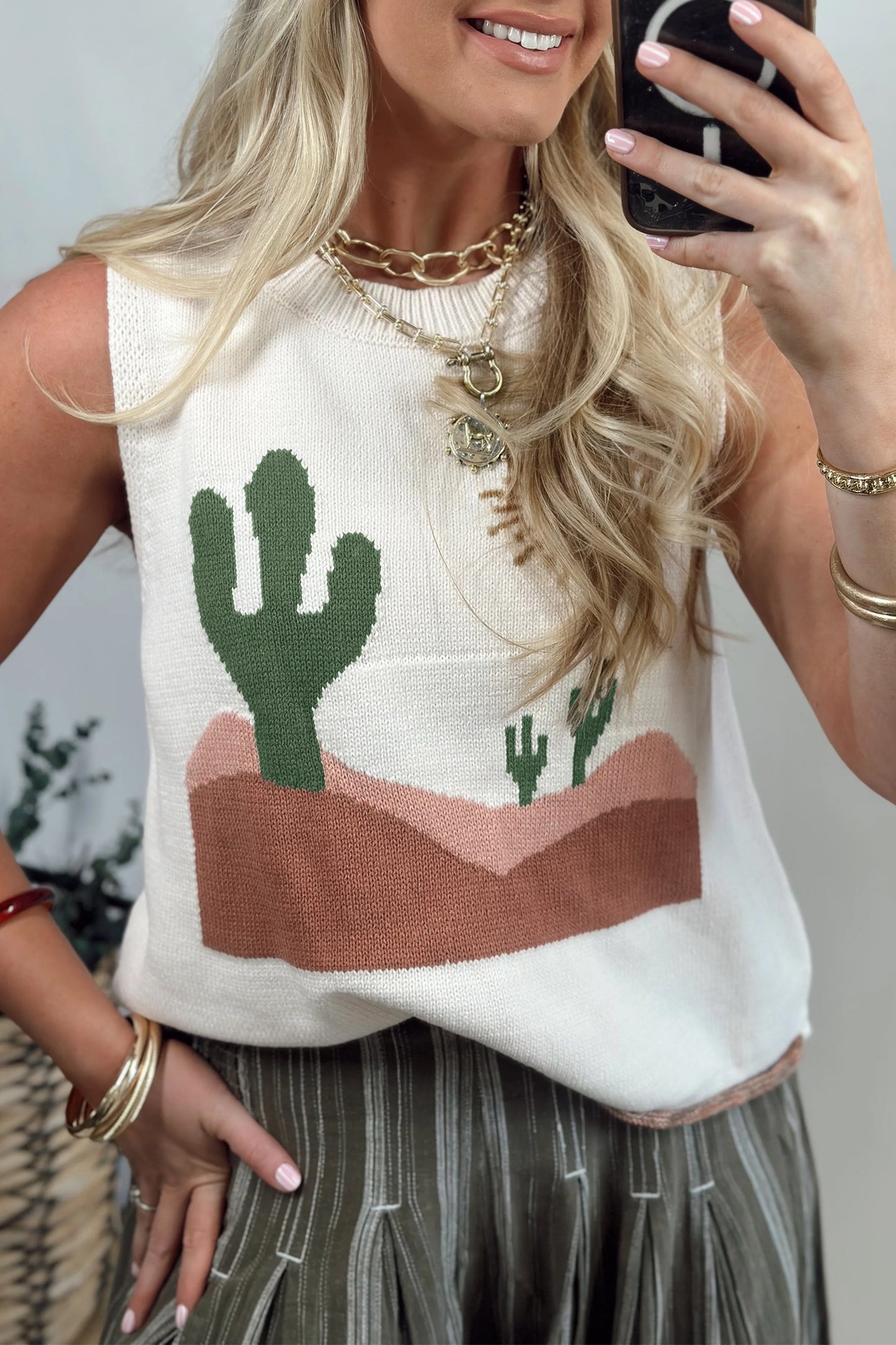 The Desert Oasis Sweater Vest 🌵