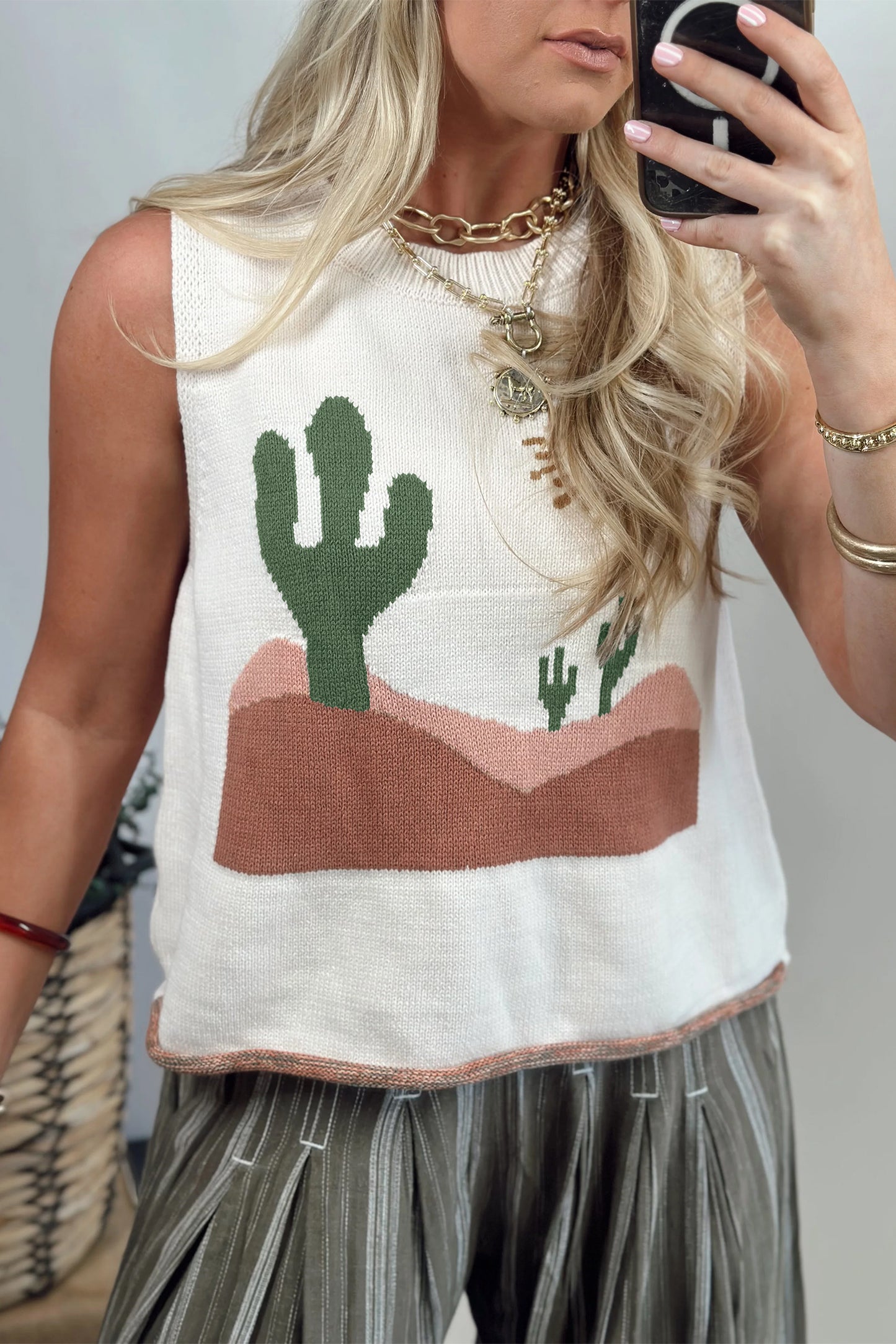 The Desert Oasis Sweater Vest 🌵