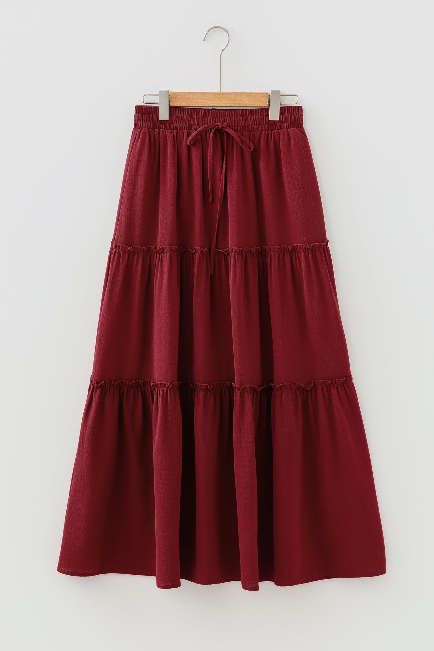 The Outlaw Rose Tiered Maxi Skirt