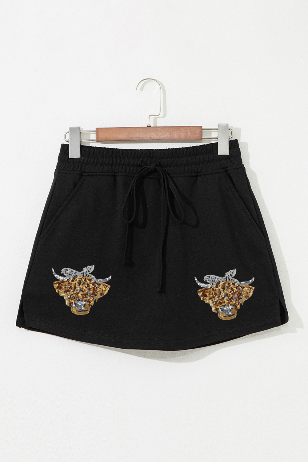 The Golden Highland Cow Lounge Skort