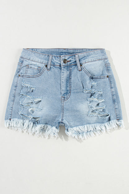 Desert Heat Distressed Shorts