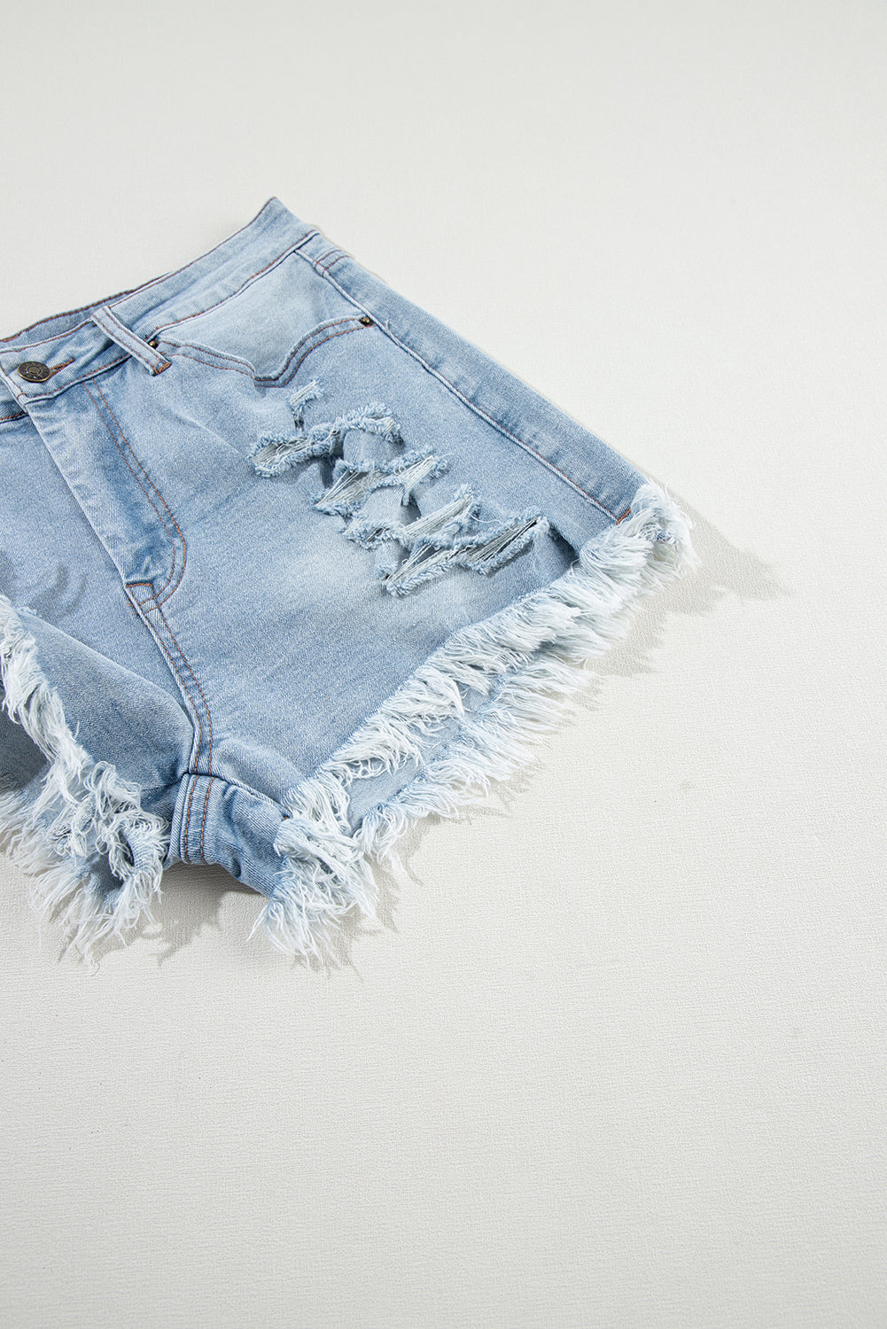 Desert Heat Distressed Shorts