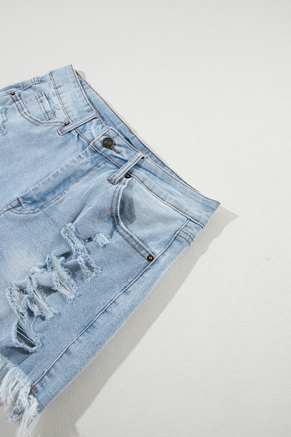 Desert Heat Distressed Shorts