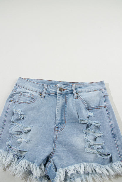 Desert Heat Distressed Shorts