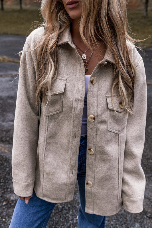 Grey Skies Shacket