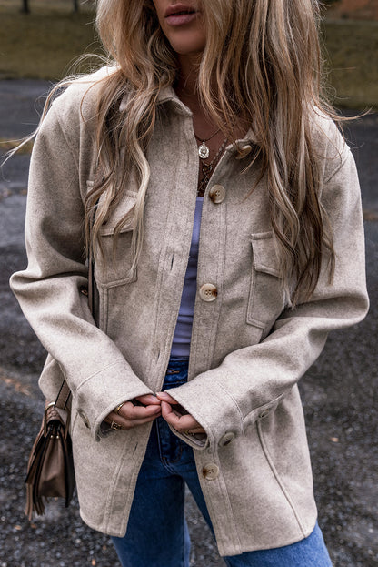 Grey Skies Shacket