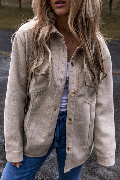 Grey Skies Shacket