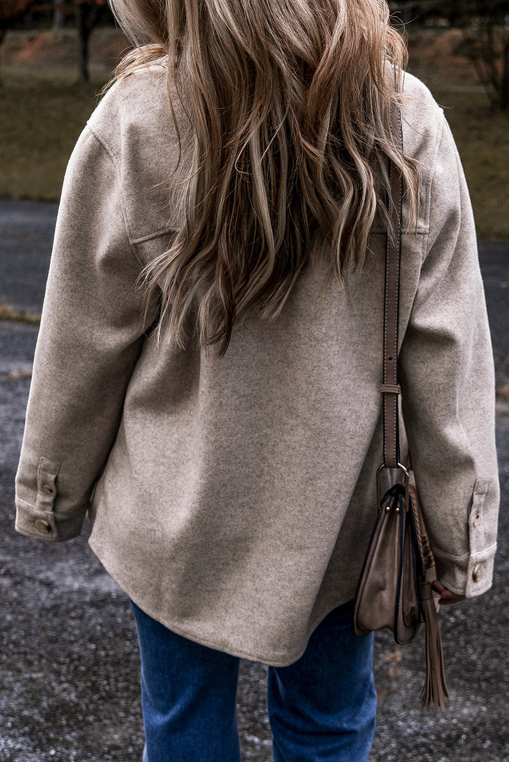 Grey Skies Shacket