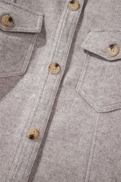 Grey Skies Shacket